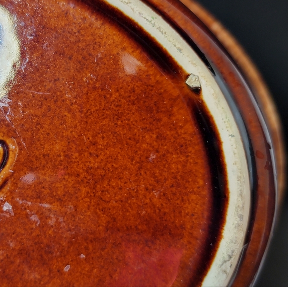 Vintage Pottery Hull USA Oven Proof Brown Drip 10" x 7" Oval Casserole Dish EUC - Picture 9 of 17